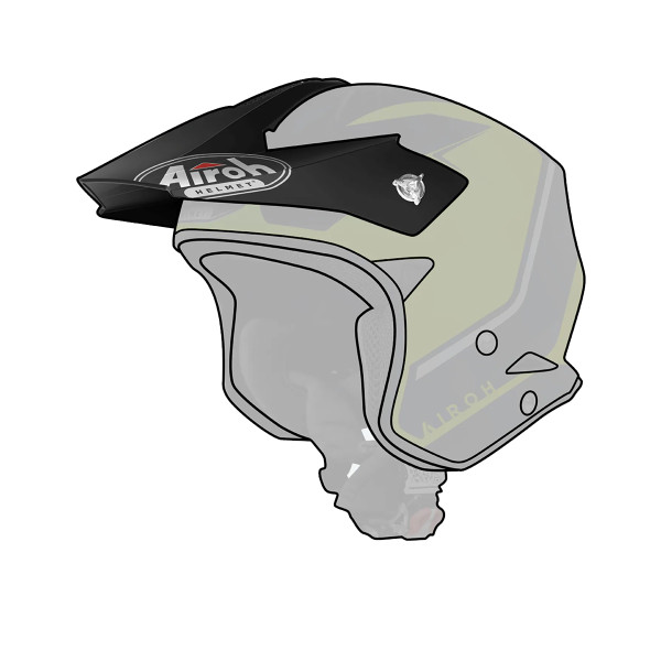 AIROH Airoh trr s keen peak yellow matt